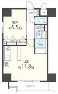 グランデカワノ真田山【8階】の間取り