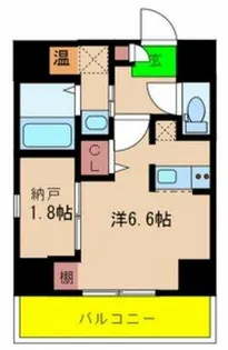 ONLYONE梅田北【7階】の間取り