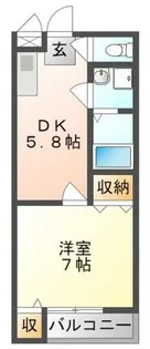 K´sマンション【3階】の間取り
