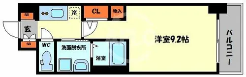セイワパレス深江南【5階】の間取り