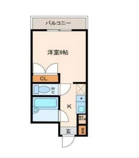 ロッキーコート太子【401号室】の間取り