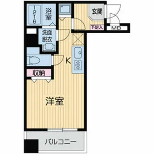 グラマシー京都【2階】の間取り