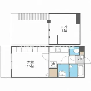 ALPHA STAGE APM【1階】の間取り