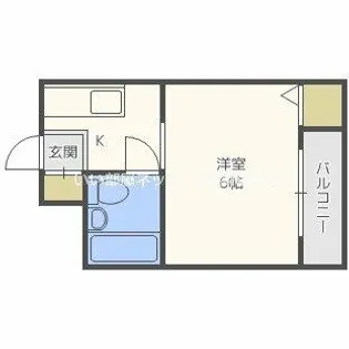 豊中ニューハイツ【3階】の間取り