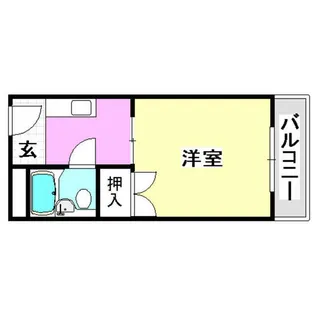 ハイツカメリア【205号室】の間取り