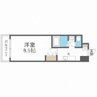 プルミエールメゾン江坂【5階】の間取り