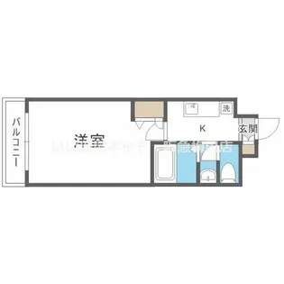 プルミエールメゾン江坂【8階】の間取り