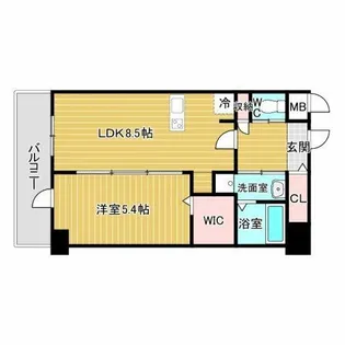 エールグラン豊中本町【7階】の間取り