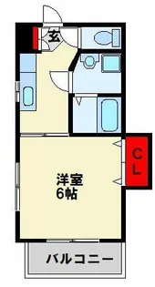 ラファールコートA棟【103号室】の間取り