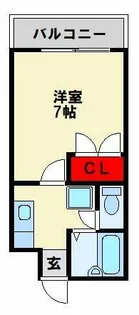 ビッグⅠ【4階】の間取り