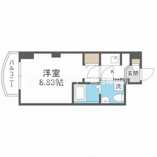 セレニテ新大阪弐番館【10階】の間取り