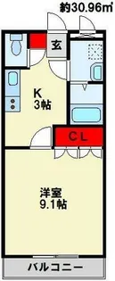 ポート・ソレイユ【102号室】の間取り