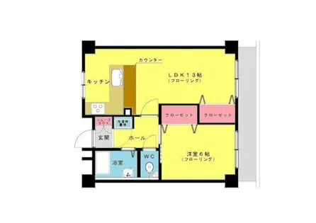 ヴィラニューエイジ【503号室】の間取り