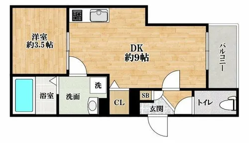 さかいえ【1階】の間取り