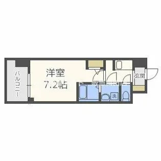 S‐RESIDENC新大阪WEST【12階】の間取り