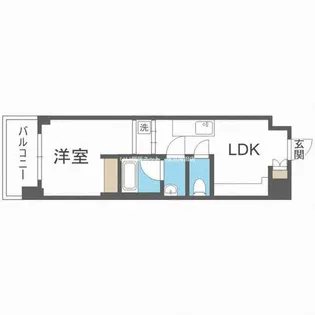 Re-be東三国【3階】の間取り