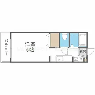 COCORO吹田【2階】の間取り