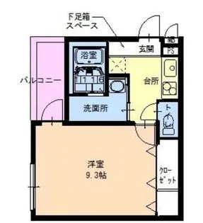 フジパレス下新庄Ⅲ番館【3階】の間取り