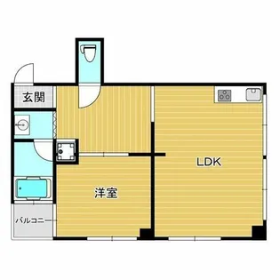 エンシン北大阪ビル【5階】の間取り