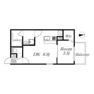 FAMILY STAGE烏森【2階】の間取り