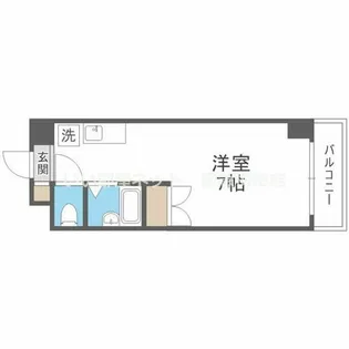 プレリュード江坂【1階】の間取り