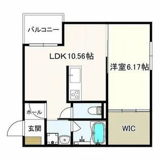 ヴェルメゾン吹田寿町【3階】の間取り