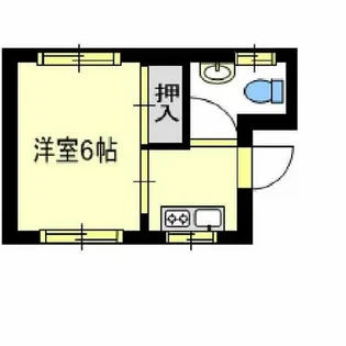 田中マンション【5階】の間取り
