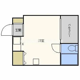ハイツタケイ【4階】の間取り