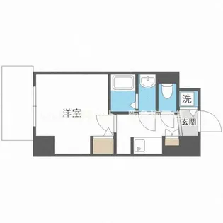 LaDouceur江坂Ⅱ【8階】の間取り