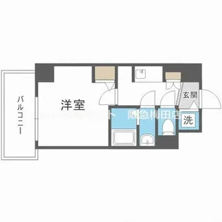 LaDouceur江坂Ⅱ【2階】の間取り
