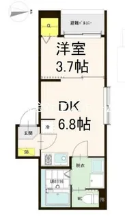 ボアソルテ【2階】の間取り
