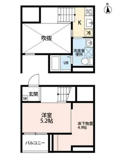ボナール【2階】の間取り