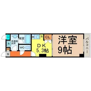 レジディア東桜【2階】の間取り