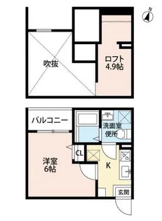 エクステンションY【1階】の間取り