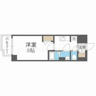 PHOENIX新大阪【7階】の間取り
