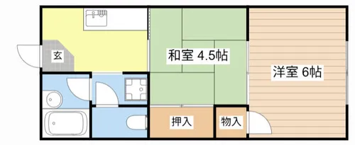 サニーハイツ【103号室】の間取り
