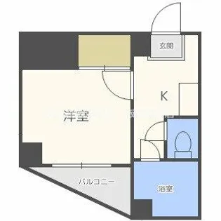 ルポ豊津【2階】の間取り