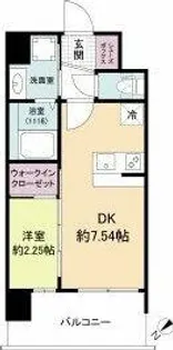 セレニテ江坂エクラ【6階】の間取り