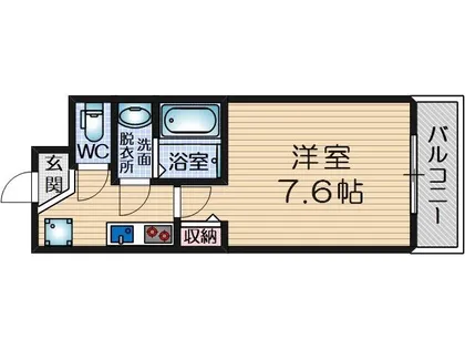 ヴィオレ茨木【3階】の間取り