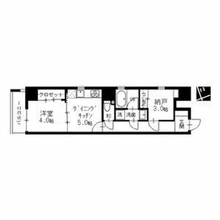 RECO東別院【4C号室】の間取り