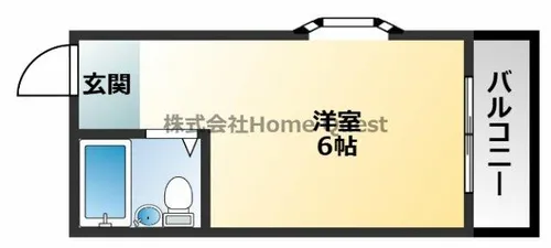 ピースハイツ長堂A棟【3階】の間取り