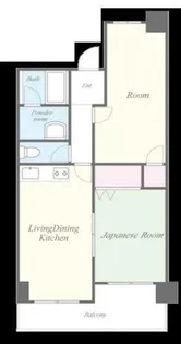 ブリージェ姫路【4階】の間取り