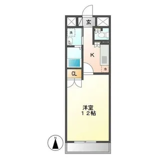 グラン・アベニュー名駅【3階】の間取り