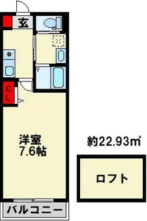 スタンダード九工大前ビル【301号室】の間取り