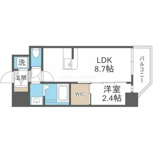 セレニテ新大阪グランデ ミリュー【12階】の間取り