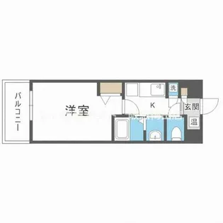 パークフラッツ緑地公園【7階】の間取り