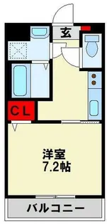 ユーミークランツ殿町【2階】の間取り