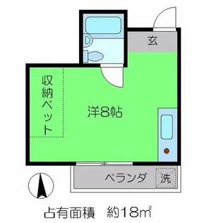 ハイツエスペランザ【3階】の間取り