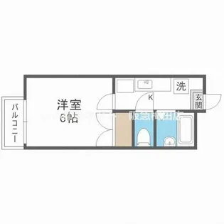 サマックス佐藤ハイツ【2階】の間取り