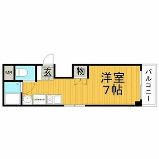 グリーンヒルⅡ【1階】の間取り